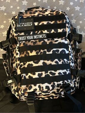 WOLFpak Leopard Print Tactical Backpack